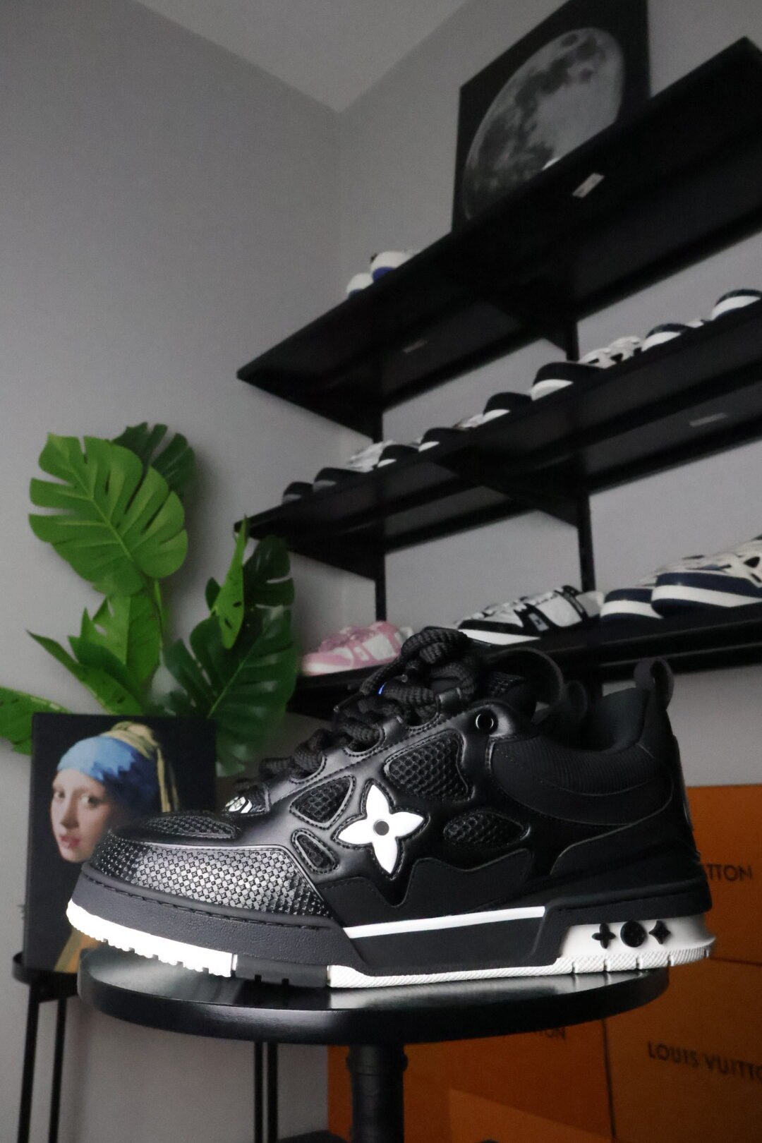 Louis Vuitton Skate “Black” Black/White